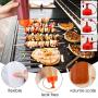 HaSteeL Griddle Accessories, 6-Piece Metal Spatula Set Stainless Steel with Riveted Handle for BBQ Flat Top Grill, Pancake Flipper/Griddle Scraper/Hamburger Turner - Dishwasher Safe