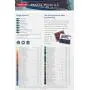 Derwent Pastel Pencils, 4mm Core, Metal Tin, 12 Count (32991)