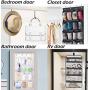 MISSLO Metal Over The Door Hook Door Hanger Hooks for Hanging Clothes 10Packs