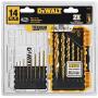 DEWALT Drill Bit Set, Titanium, 14-Piece (DW1354),Yellow