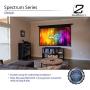 Elite Screens Spectrum 106'' Electric Motorized Projector Screen with Multi Aspect Ratio Function Diag 16:10 & 103-inch Diag 16:9, Home Theater 8K/4K Ultra HD Ready Projection