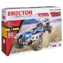 Erector by Meccano Rally Racer 10-in-1 Building Kit, 159 Parts, Stem Engineering Education Toy For Ages 10 & Up