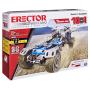 Erector by Meccano Rally Racer 10-in-1 Building Kit, 159 Parts, Stem Engineering Education Toy For Ages 10 & Up