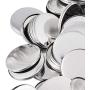 Metal PIN Back Button Parts {500pcs} - Additional Extra Button Maker Badge Making Machine Pieces - 58MM 2 ¼ INCH 2.28 INCH | 500 Metal Badge Button Shell & Pin Back