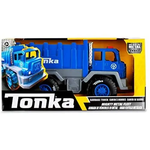 Basic Fun Tonka - Mighty Metal Fleet Garbage Truck Basic Fun Tonka - Mighty Metal Fleet Garbage Truck