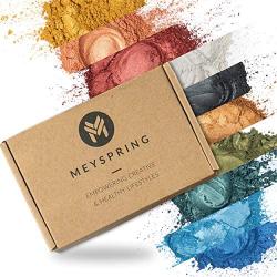 MEYSPRING Two Tone Collection - Epoxy Resin Color Pigment - Mica Powder Set 100g