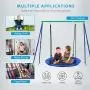 VIVOHOME Metal Swing Frame Full Steel Stand, Hold up to 440 lbs, Saucer Swing NOT Included VIVOHOME Metal Swing Frame Full Steel Stand, Hold up to 440 lbs, Saucer Swing NOT Included