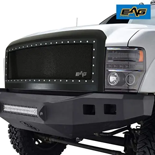 EAG Rivet Wire Mesh Packaged Grille Fit for 08-10 Super Duty F-250/F-350 EAG Rivet Wire Mesh Packaged Grille Fit for 08-10 Super Duty F-250/F-350