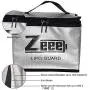 Zeee Lipo Safe Bag Fireproof Explosionproof Bag Large Capacity Lipo Battery Storage Guard Safe Pouch for Charge & Storage(8.46 x 6.5 x 5.71 in )