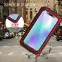 HongXingHai for iPhone 11 Case, Dustproof Shockproof Anti-Scratched Built-in Screen Protector Aluminum Metal Kickstand Military Grade Drop Test Rugged Durable Cover Case
