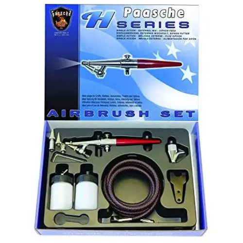 Paasche Airbrush H-Set Single Action Siphon Feed Airbrush Set Paasche Airbrush H-Set Single Action Siphon Feed Airbrush Set