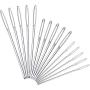 Outus 15 Pieces Blunt Needles Steel Large-Eye Yarn Knitting Needles Sewing Needles, 3 Sizes