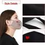 Fashion Cotton Face Protection Unisex Washable Reusable with Cute Heart Pattern