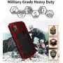 HongXingHai for iPhone 11 Case, Dustproof Shockproof Anti-Scratched Built-in Screen Protector Aluminum Metal Kickstand Military Grade Drop Test Rugged Durable Cover Case