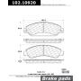 Centric Parts 102.10920 102 Series Semi Metallic Standard Brake Pad