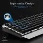 Rechargeable Wireless Keyboard and Mouse Combo, Ergonomic Metal Panel Keyboard with LED Backlight, 4-Color LED Backlight Optical Mice with Side Button, Easy to Clean, Anti-wear, for Office and Games Rechargeable Wireless Keyboard and Mouse Combo, Ergonomic Metal Panel Keyboard with LED Backlight, 4-Color LED Backlight Optical Mice with Side Button, Easy to Clean, Anti-wear, for Office and Games