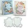 BUZHI 2 Pieces Cutting Dies Metal Baby Clothes Die Embossing Stencils for Baby Shower Invitation Card Paper DIY Craft Decoration