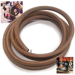 Sewing Machine Belt Real Cow Leather Belt 71'' 3/16'' The Best Sewing Machine Belt Treadle Parts with Hook for Singer/Jones Sewing Machine by SEWTCO