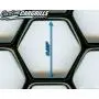 CCG 16''x48'' Perforated Hex Grill Mesh Sheet - Gloss Black