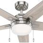 Hunter Fan Company 51839 Bartlett Ceiling Fan, 44, Brushed Nickel Finish