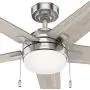 Hunter Fan Company 51839 Bartlett Ceiling Fan, 44, Brushed Nickel Finish Hunter Fan Company 51839 Bartlett Ceiling Fan, 44, Brushed Nickel Finish