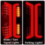 AJP Distributors Replacement Upgrade Rear Brake Stop LED Driving Tail Lights Lamp Driver Passenger Brake Assembly LH RH Set Compatible For Tacoma Pickup Truck 2016 2017 2018 2019 2020 16 17 18 19 20