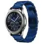 Shangpule Compatible Gear S3 bands, Galaxy Watch 3 45mm Band Galaxy Watch 46mm Bands, 22mm Stainless Steel Metal Replacement Strap Bracelet Compatible Samsung Gear S3 Classic and S3 Frontier Smartwatch (Blue) Shangpule Compatible Gear S3 bands, Galaxy Watch 3 45mm Band Galaxy Watch 46mm Bands, 22mm Stainless Steel Metal Replacement Strap Bracelet Compatible Samsung Gear S3 Classic and S3 Frontier Smartwatch (Blue)