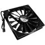 AAB Cooling Black Silent Fan 14 - Silent and Efficient 140mm Fan with 4 Anti-Vibration Pads, PC Fan, Cooling Fan, 12V, Airflow Fan, Silent PC Fan - Value Pack 3 Pieces AAB Cooling Black Silent Fan 14 - Silent and Efficient 140mm Fan with 4 Anti-Vibration Pads, PC Fan, Cooling Fan, 12V, Airflow Fan, Silent PC Fan - Value Pack 3 Pieces