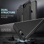 ESR iPhone 8 Plus Case, iPhone 7 Plus Case, Metal Kickstand Case [Vertical and Horizontal Stand] [Reinforced Drop Protection] Hard PC Back with Flexible TPU Bumper for iPhone 5.5 inches(Black)