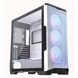 Phanteks Eclipse P500A (PH-EC500ATG_DWT01) high Airflow Full-Metal mesh Design, ATX Mid-Tower, Digital-RGB Lighting, 140mm D-RGB case Fans, Tempered Glass, Dual System Capable, White