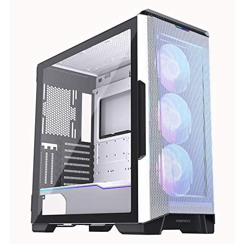 Phanteks Eclipse P500A (PH-EC500ATG_DWT01) high Airflow Full-Metal mesh Design, ATX Mid-Tower, Digital-RGB Lighting, 140mm D-RGB case Fans, Tempered Glass, Dual System Capable, White