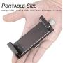 Metal iPad Holder for Tripod Mount Adapter , 1/4'' Screw, Acra Swiss Rail Mount, Fits iPad 1,2,3,4 Mini Air Pro,Universal Tablet Clamp