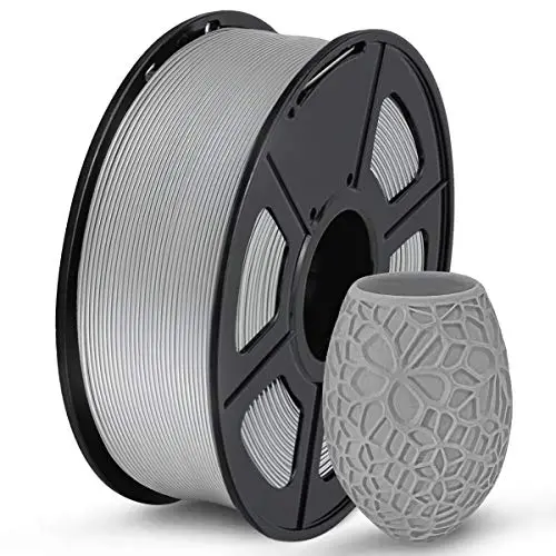 SUNLU PLA 3D Printer Filament, PLA Filament 1.75mm Dimensional Accuracy +/- 0.02 mm, 1 KG Spool, PLA Gray SUNLU PLA 3D Printer Filament, PLA Filament 1.75mm Dimensional Accuracy +/- 0.02 mm, 1 KG Spool, PLA Gray