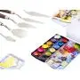 EVINIS 5Pcs Stainless Steel Spatula Palette Knife Painting Mixing Scraper Set,3D Print Removal Tool