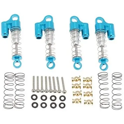 Binchil for Axial SCX24 90081 1/24 RC Crawler Car Upgrade Parts Metal Shock Absorber Damper Accessories,BU Binchil for Axial SCX24 90081 1/24 RC Crawler Car Upgrade Parts Metal Shock Absorber Damper Accessories,BU