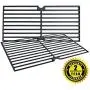 Hongso Cast Iron Cooking Grid Grates Replacement Parts for Brinkmann 810-3820-S, 810-3821-F, 810-3821-S, Dyna-Glo DGP350NP and Master Forge MFA350CNP Gas Grill Models, 17 5/8 Inch, Set of 2 (PCG222) Hongso Cast Iron Cooking Grid Grates Replacement Parts for Brinkmann 810-3820-S, 810-3821-F, 810-3821-S, Dyna-Glo DGP350NP and Master Forge MFA350CNP Gas Grill Models, 17 5/8 Inch, Set of 2 (PCG222)