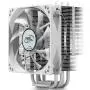 DEEPCOOL GAMMAXX 400WH CPU Air Cooler with 4 Heatpipes, 120mm PWM Fan and White LED for Intel/AMD CPU, AM4 Compatible DEEPCOOL GAMMAXX 400WH CPU Air Cooler with 4 Heatpipes, 120mm PWM Fan and White LED for Intel/AMD CPU, AM4 Compatible
