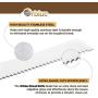 Orblue Serrated Bread Knife Ultra-Sharp Stainless Steel Professional Grade Bread Cutter - Cuts Thick Loaves Effortlessly - Ideal for Slicing Bread, Bagels, Cake (8-Inch Blade with 4.9-Inch Handle)