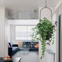 Metal Hanging Planters, Boho Modern Plant Hanger Minimalist Home Decor, Mid Century Flower Pot Plant Holder (Oval-Pack of 1) Metal Hanging Planters, Boho Modern Plant Hanger Minimalist Home Decor, Mid Century Flower Pot Plant Holder (Oval-Pack of 1)