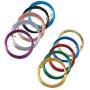 PandaHall Elite 10 Rolls Colored Aluminum Craft Wire 20 Gauge Flexible Metal Artistic Floral Jewelry Beading Wire 10 Colors for DIY Jewelry Craft Making Each Roll 65 Feet