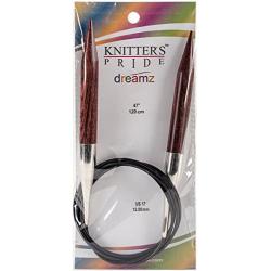 Knitters Pride Dreamz Circular 47 inch (120cm) Knitting Needles Size US 17 (12.0mm) 200338