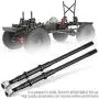 RC Car Drive Shaft, 2 Pcs Metal Rear Axle Dogbone Drive Shaft for AXIAL SCX10 II 90046 90047 Remote Control Car Upgrade Accessory RC Car Drive Shaft, 2 Pcs Metal Rear Axle Dogbone Drive Shaft for AXIAL SCX10 II 90046 90047 Remote Control Car Upgrade Accessory