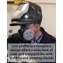 3M Rugged Comfort Quick Latch Half Facepiece Reusable Respirator 6502QL, Gases, Vapors, Dust, Medium