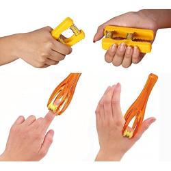 ACS/ACM Acupressure Health 8 in 1 Kit Body Roller, Palm Exerciser, Finger Massager, Sujok Rings, Spring, Ball, Thumb Pad, Bracelet Acupressure (8 in 1) Health Kit Plastic, Metal