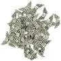 Prettyia 100 Pieces Angel Wing Spacer Metal Beads DIY for Bracelets Necklace Silver,Gold Prettyia 100 Pieces Angel Wing Spacer Metal Beads DIY for Bracelets Necklace Silver,Gold