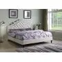 HomeLife Premiere Classics 51'' Tall Platform Bed with Cloth Headboard and Slats - King (Light Beige Linen) HomeLife Premiere Classics 51'' Tall Platform Bed with Cloth Headboard and Slats - King (Light Beige Linen)