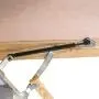 Louisville Ladder AA2210 Elite Aluminum Attic Ladder, 375 Pound Load Capacity, 22-1/2 x 54''