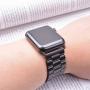 iiteeology Compatible with Apple Watch Band 38mm 40mm, Stainless Steel iWatch Band Replacement Strap for iWatch SE & Series 6 5 4 3 2 1 - Black