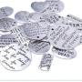 Jdesun 31 Pieces Inspiration Words Charms, Mixed Inspirational Message Charm Pendants for Crafting Necklace Bracelet