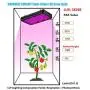 SUNRAISE 2000W LED Grow Light Full Spectrum Triple-Chips LED Lens Tech Veg and Bloom Two Switches LED Grow Lamp for Indoor Plants with Daisy Chain (15watt led 200pcs)